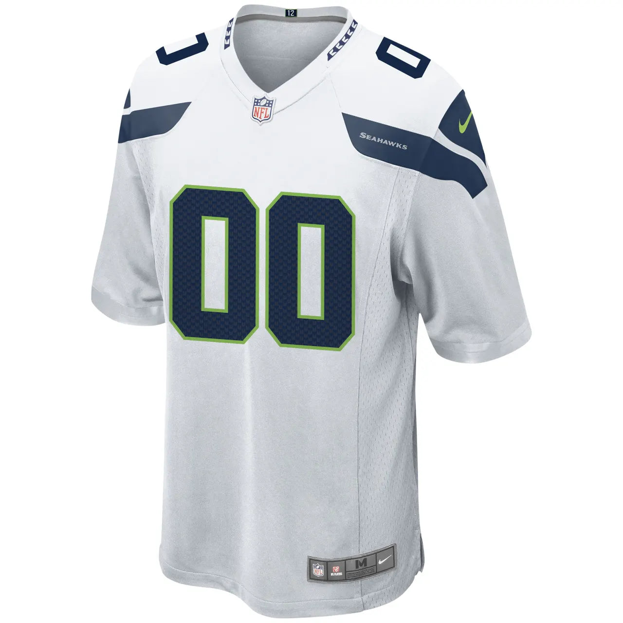 Seahawks White Alternate Jersey - Hình 2