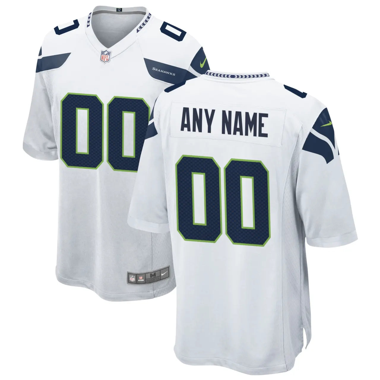 Seahawks White Alternate Jersey