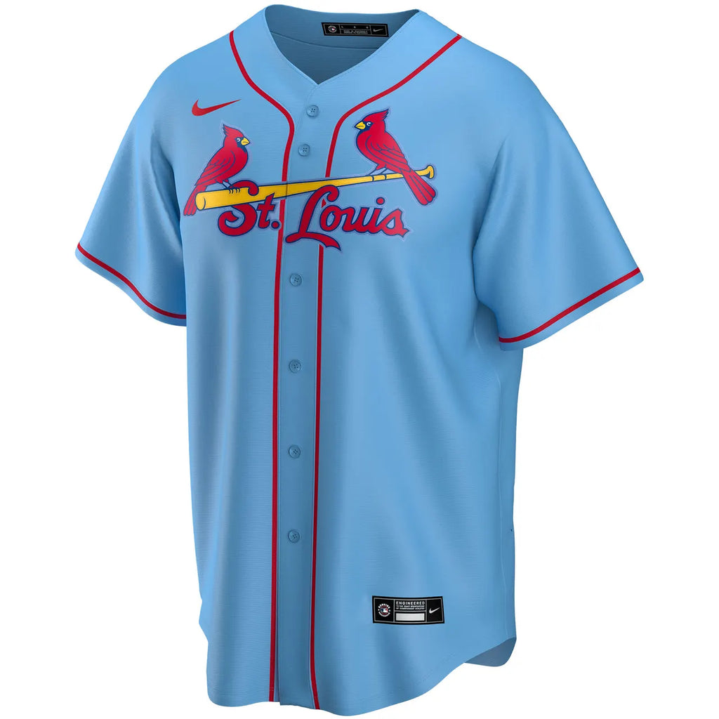 nike personalized Cardinals Light Blue Custom Jersey - Hình 2