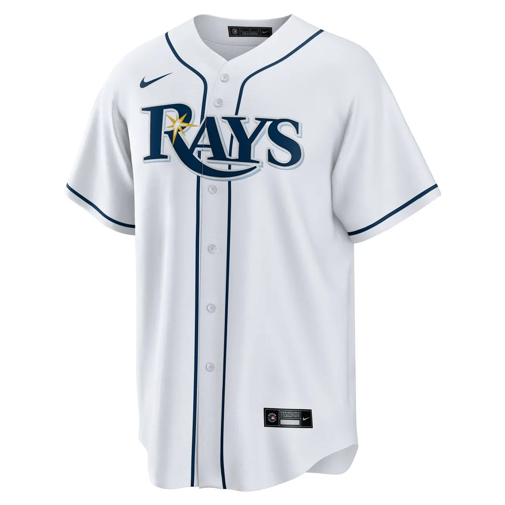Nike Rays White Personalized Jersey - Hình 2
