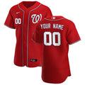 Nationals Red Custom Alternate Jersey