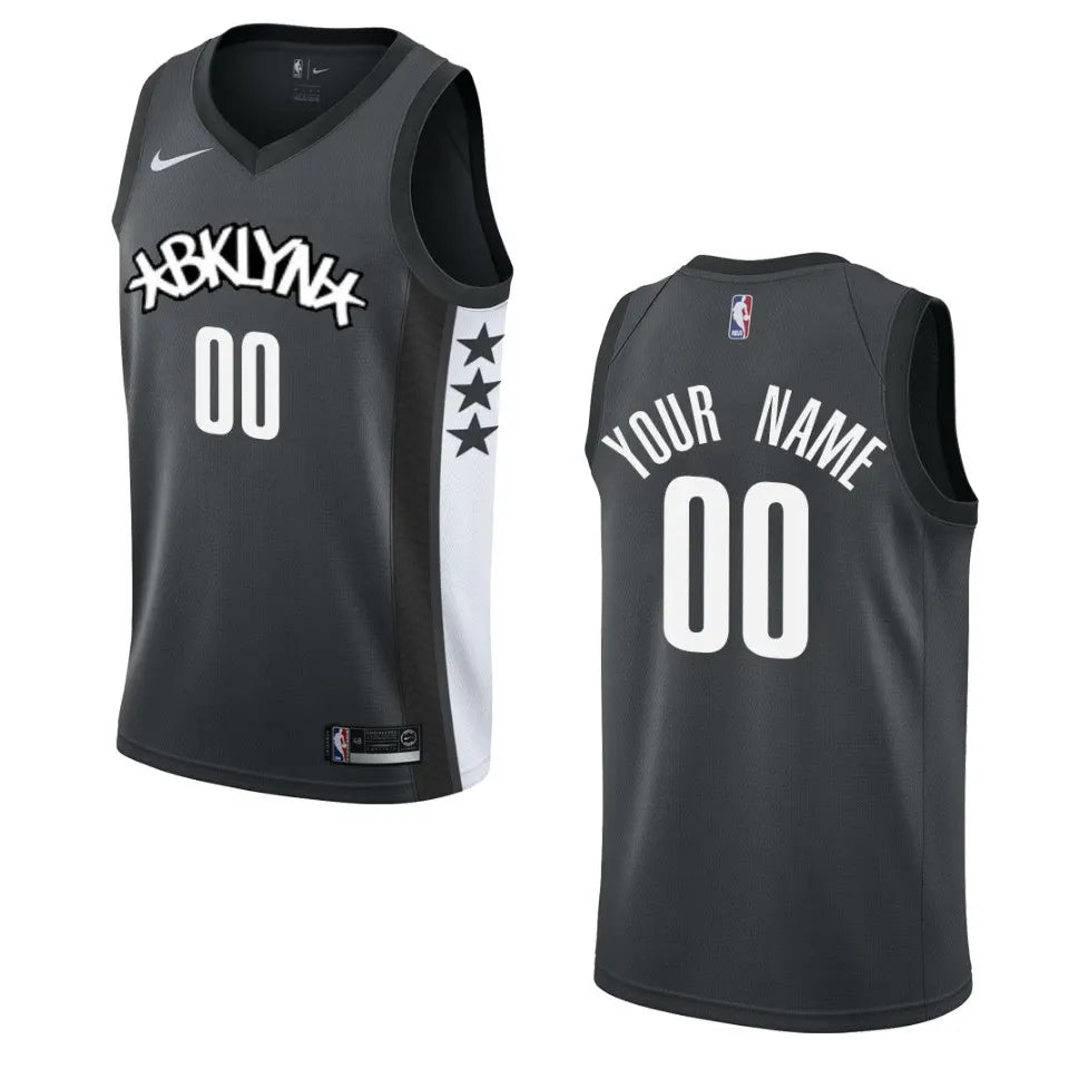 Nets Custom Black Jersey