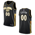 Thunder Black Custom Jersey