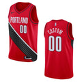 nike Blazers Red Custom Jersey