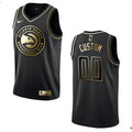 nike Hawks Black Custom Jersey