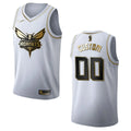 Hornets White Custom Jersey