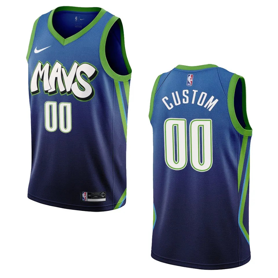 Mavericks Gradient Custom Jersey