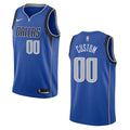 nike icon Mavericks Blue Custom Jersey