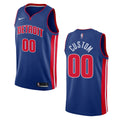Pistons Blue Custom Jersey