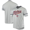 Twins Gray Throwback Jersey
