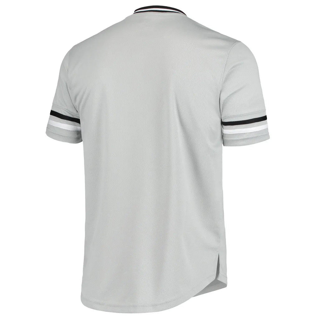 majestic Giants Gray Throwback Jersey - Hình 4