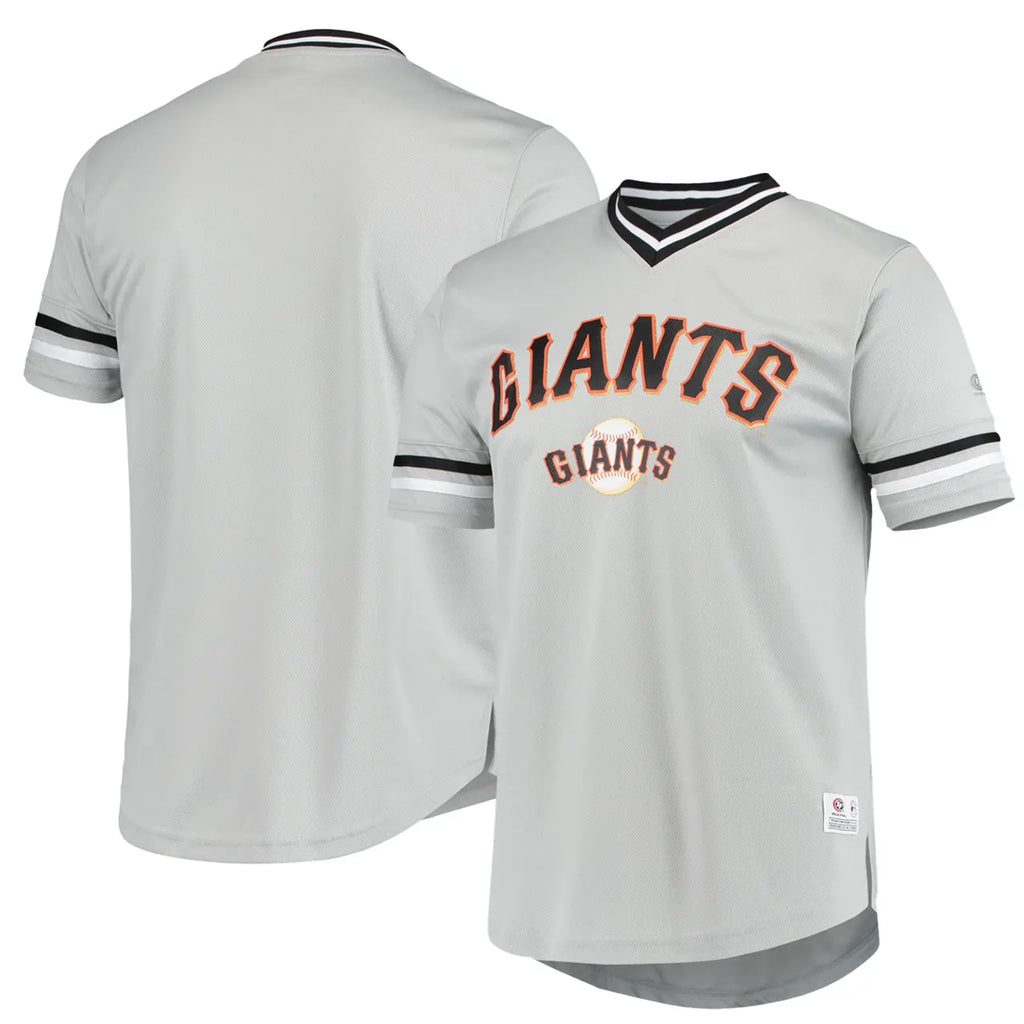 majestic Giants Gray Throwback Jersey