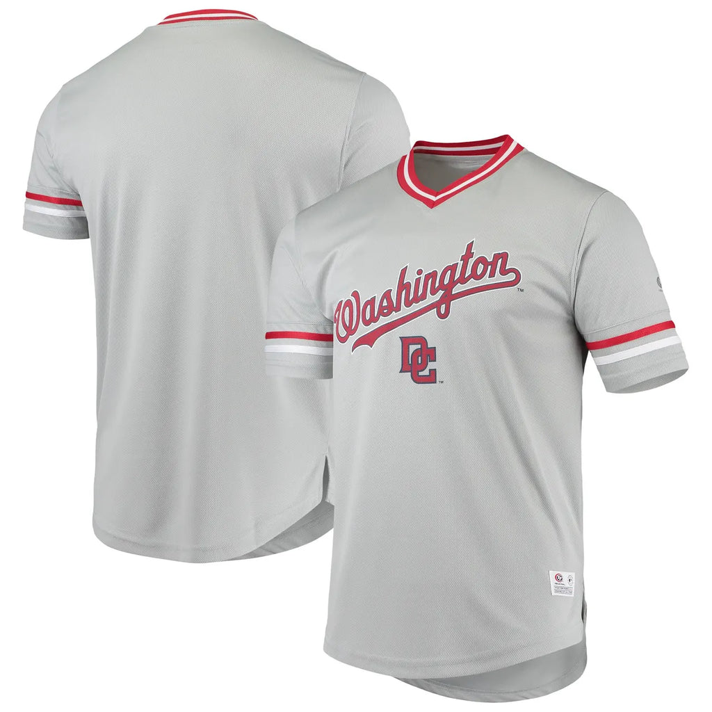 Nats Gray Throwback Jersey