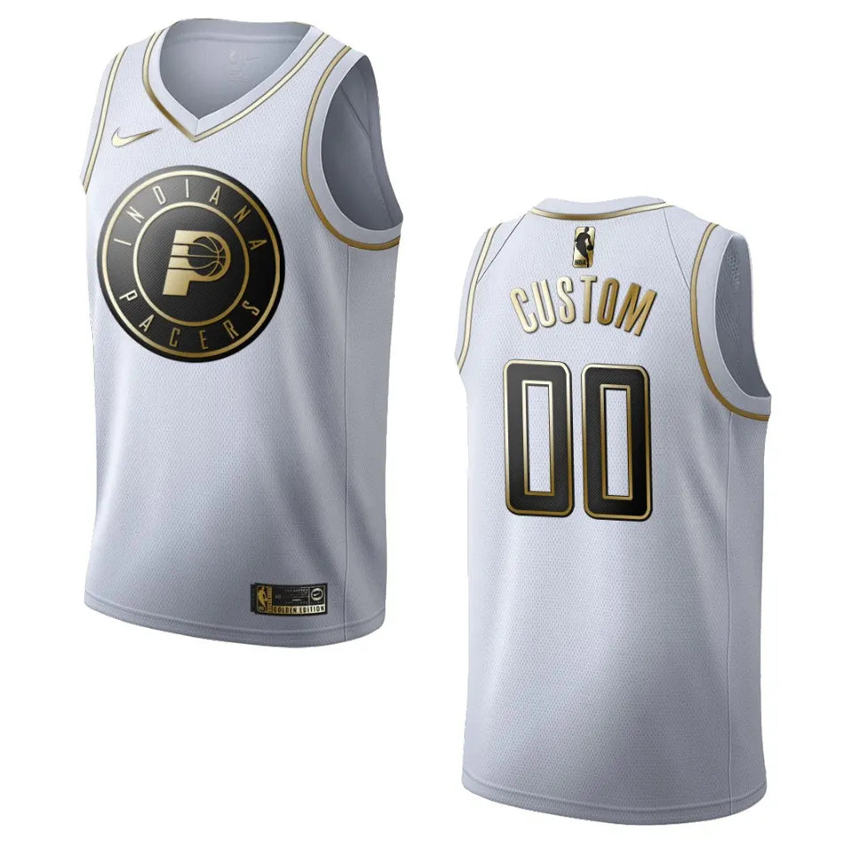 nike Pacers White Custom Jersey