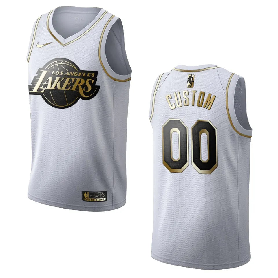Lakers Golden Edition Custom Jersey