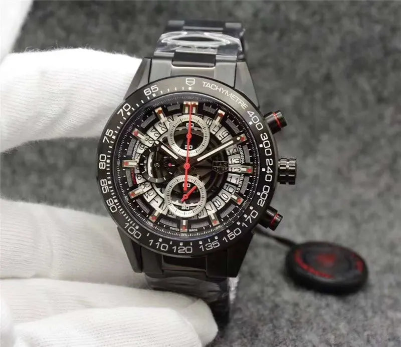 Tag Heuer Carrera Black Steel