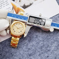 Rolex Gold Diamond Pave