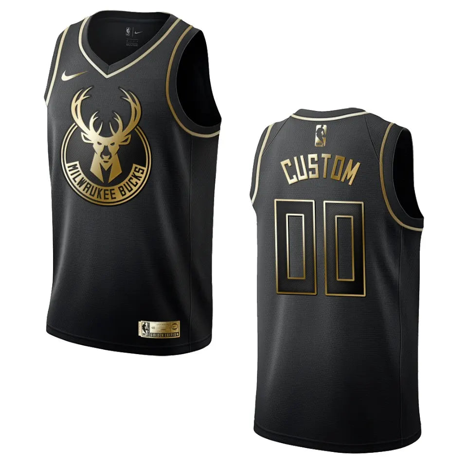 Bucks Black Golden Edition Jersey