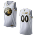 nike golden Timberwolves White Custom Jersey