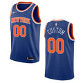 Knicks Blue Custom Jersey nike