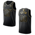 Jordan Carolina Tar Heels Black Custom Jersey