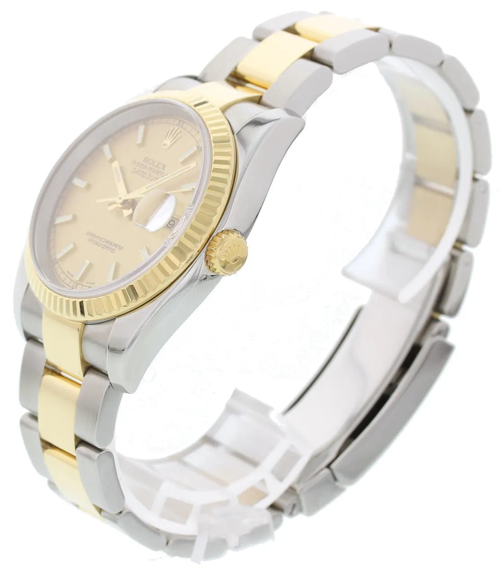 two Rolex Datejust Champagne Dial - Hình 5