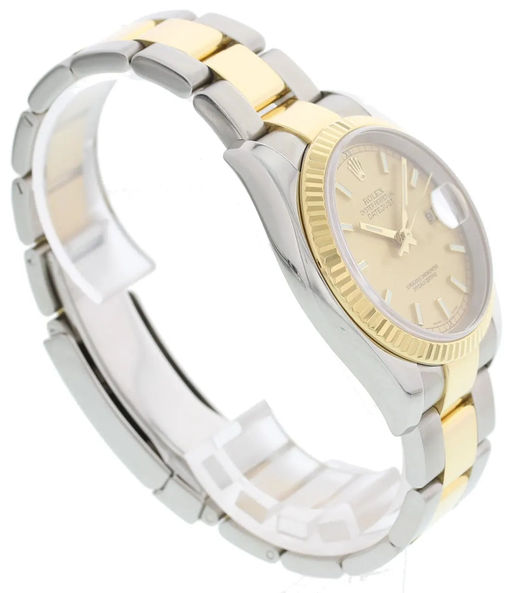 two Rolex Datejust Champagne Dial - Hình 6