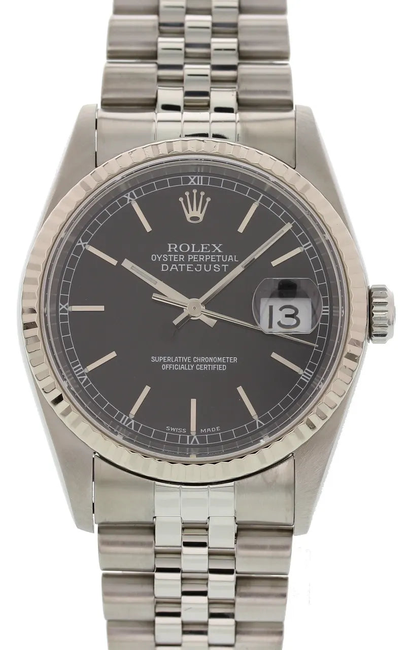 Rolex Datejust Slate Dial stainless