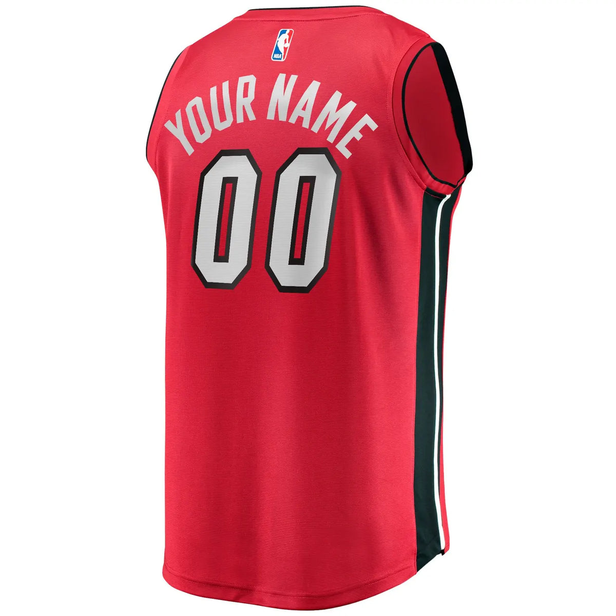 Miami Heat Red Custom Jersey - Hình 4
