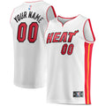 Heat White Custom Jersey fanatics