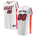 Heat White Custom Jersey fanatics