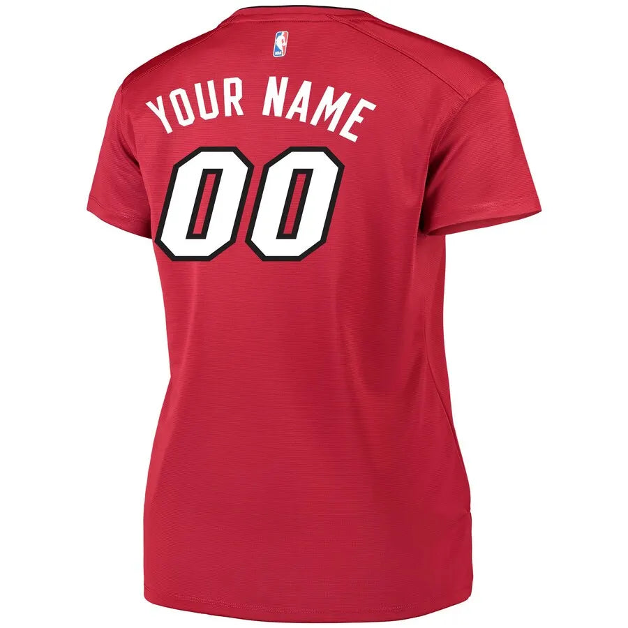 Fanatics Miami Heat Red Jersey - Hình 3