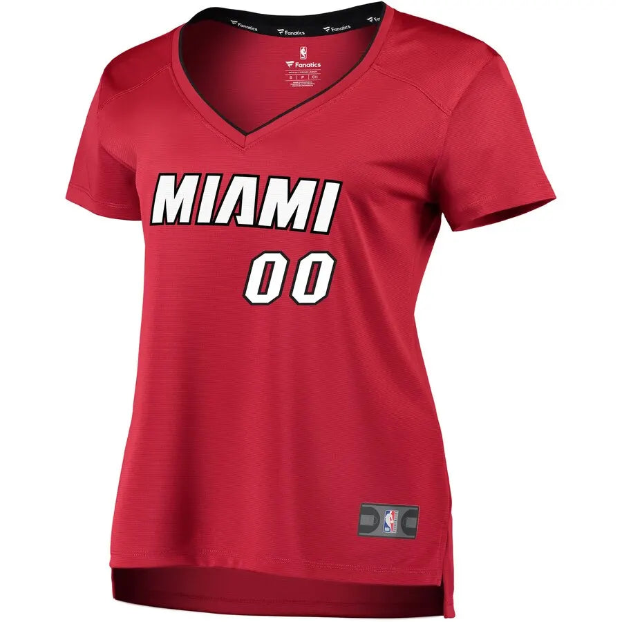 Fanatics Miami Heat Red Jersey - Hình 2
