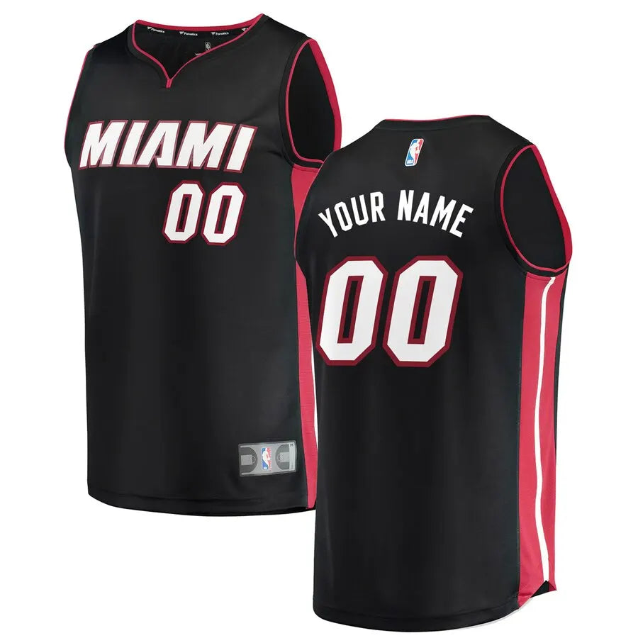 Heat Black Custom Jersey fanatics
