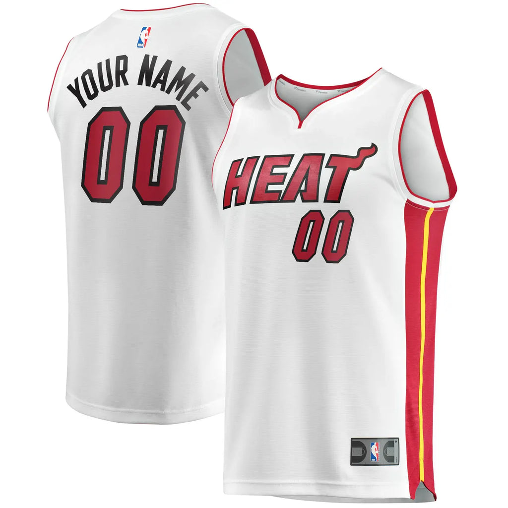 Heat Custom White Jersey