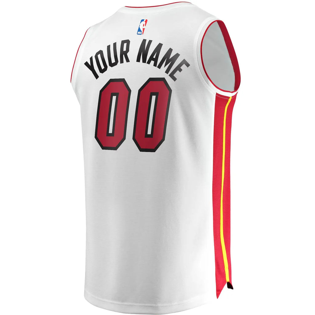 Heat Custom White Jersey - Hình 4