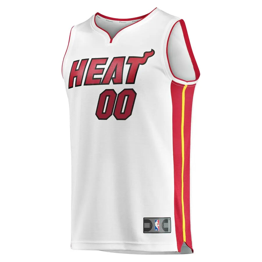 fanatics Heat White Custom Jersey - Hình 2