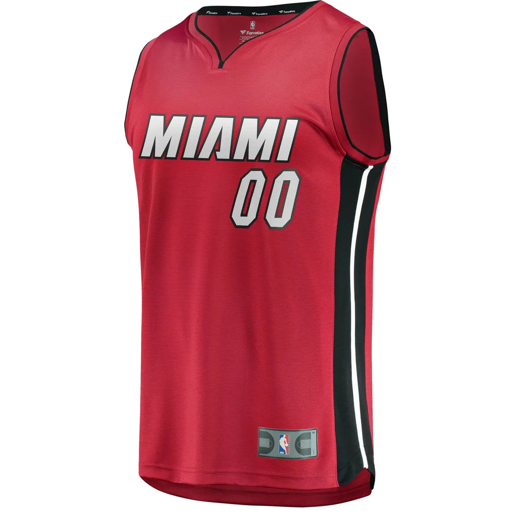 Miami Heat Custom Red Jersey - Hình 3