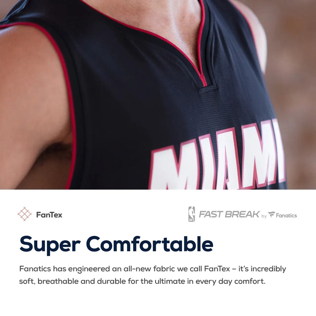Miami Heat Custom Red Jersey - Hình 6