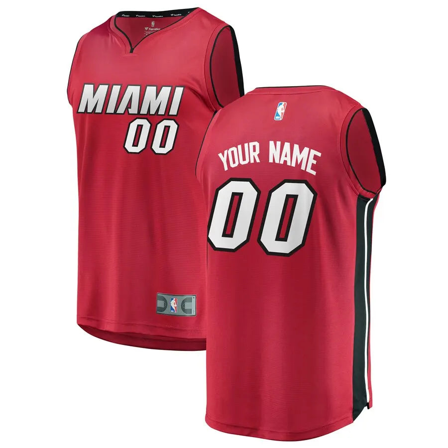 Fanatics Heat Red Custom Jersey