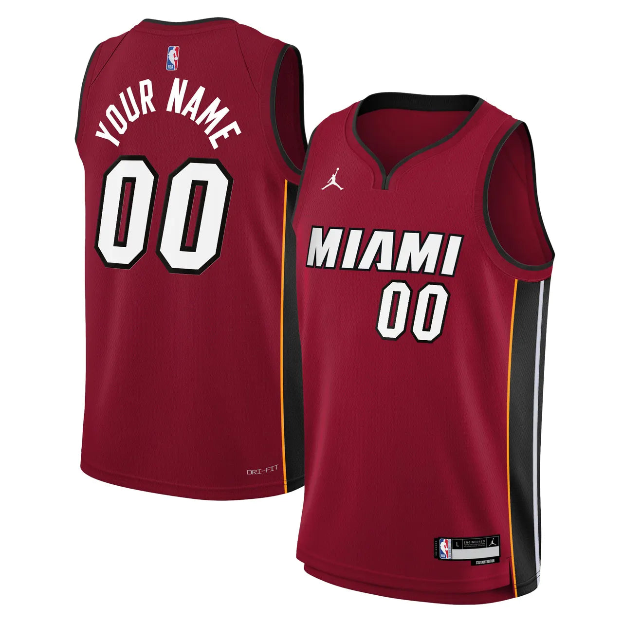 Jordan Heat Maroon Jersey