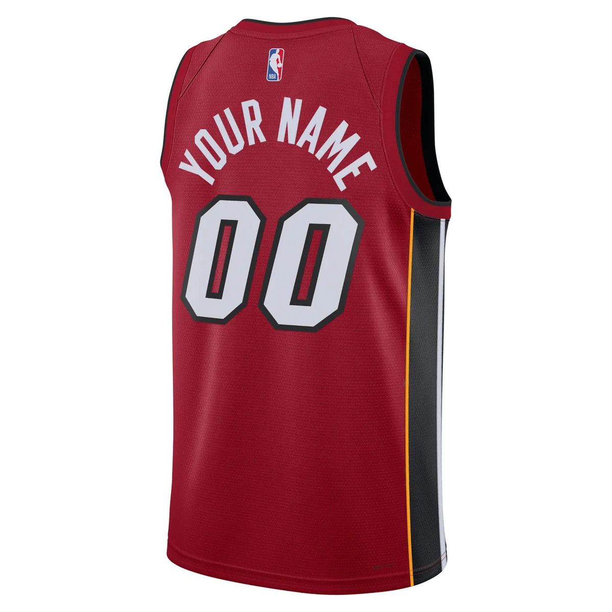 Miami Heat Maroon Custom Jersey - Hình 3