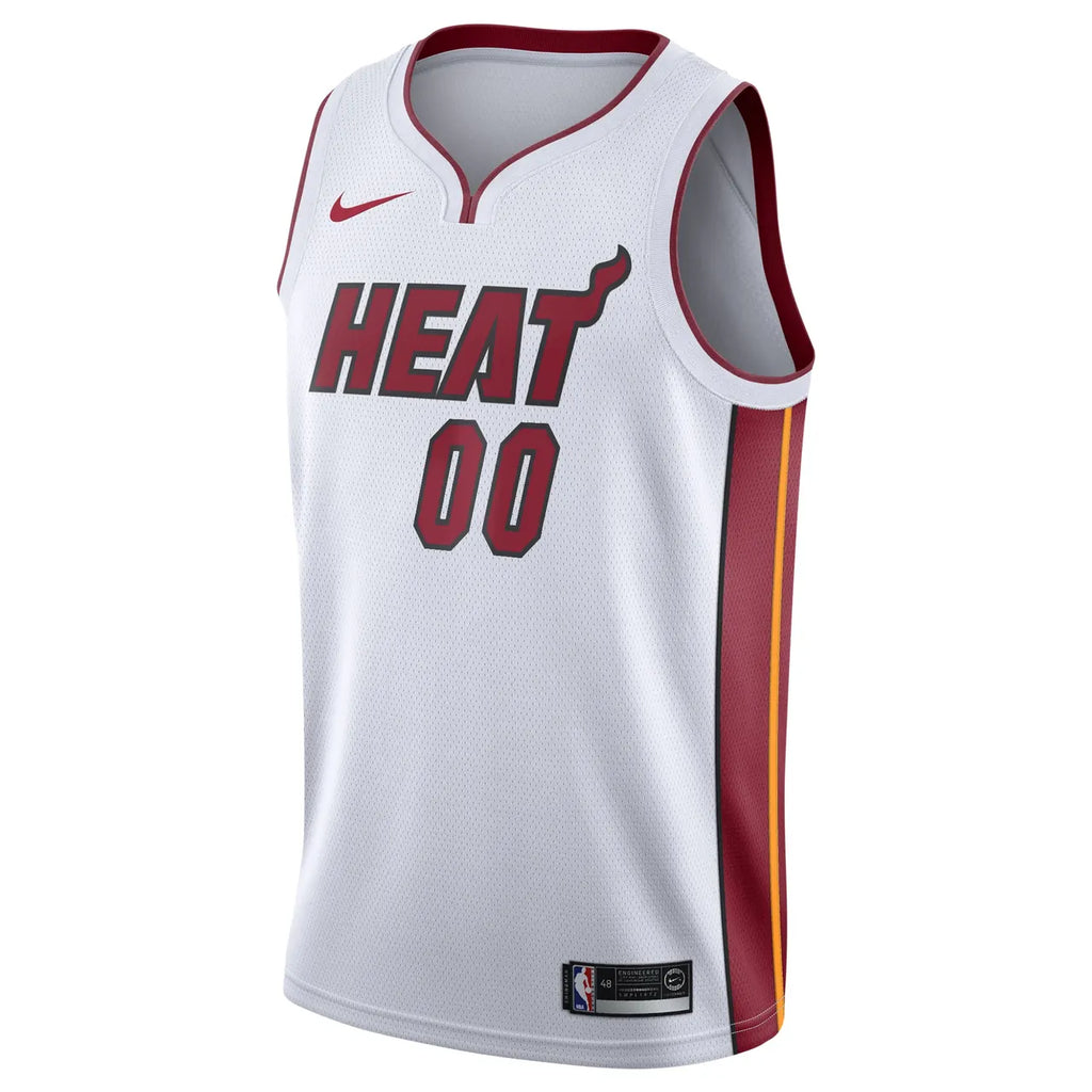 Heat White Custom Jersey Nike - Hình 2