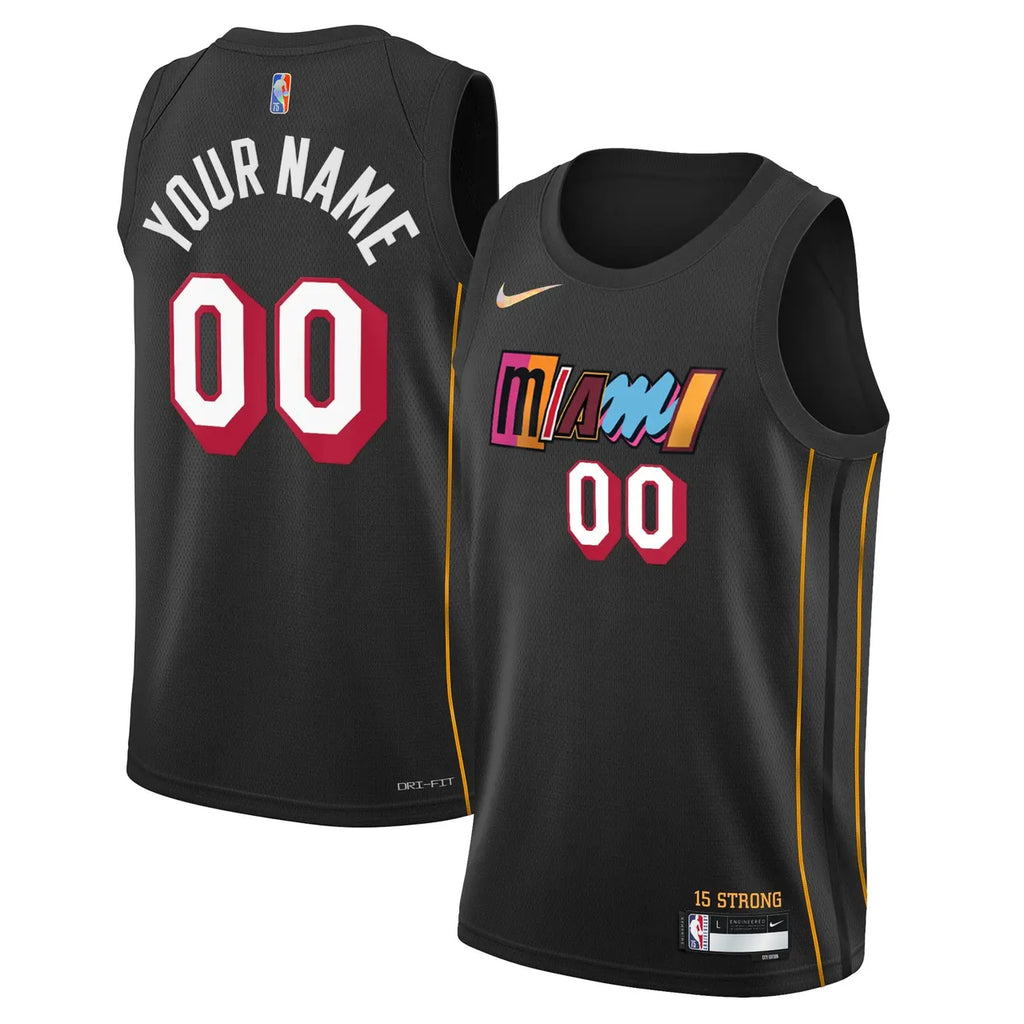 Miami Heat Black Jersey City