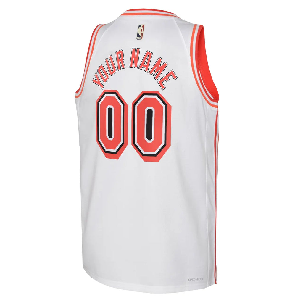 nike Heat White Custom Jersey - Hình 2