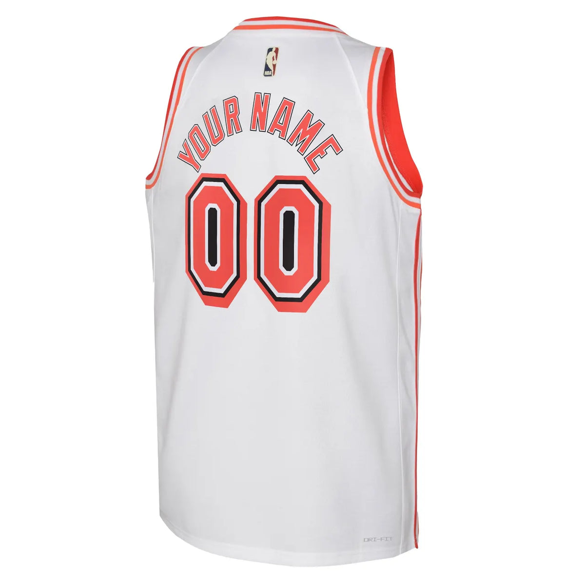 nike Heat White Custom Jersey - Hình 2