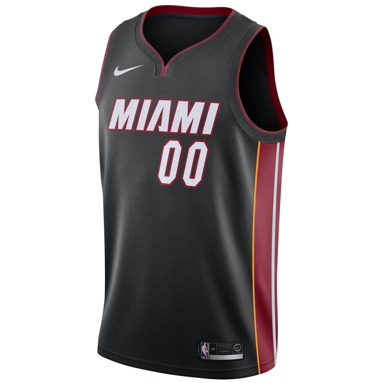 Miami Heat Black Jersey nike - Hình 2