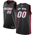 Miami Heat Black Custom Jersey