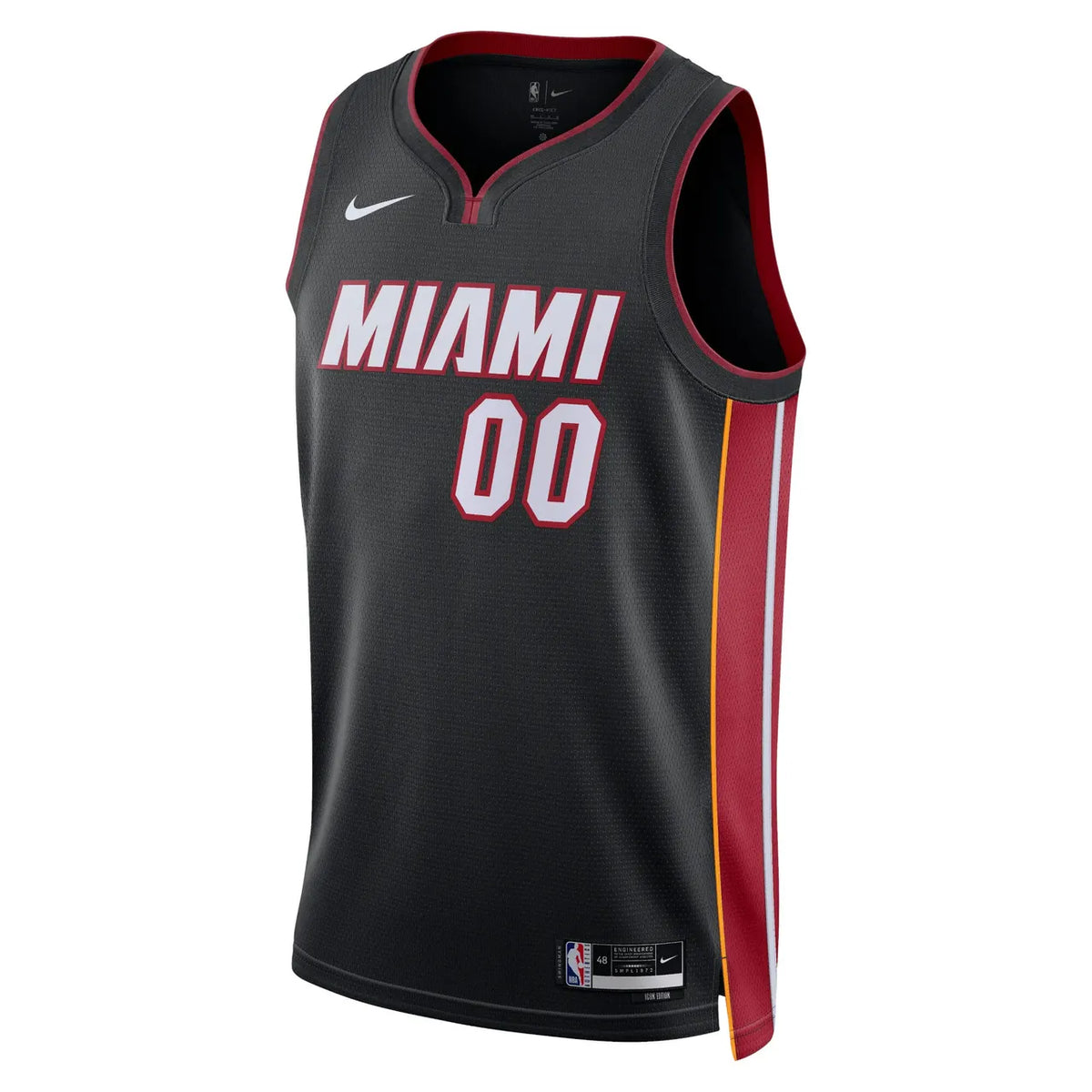 nike Miami Heat Black Jersey - Hình 3