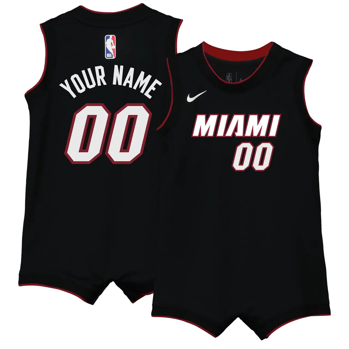 Miami Heat Infant Romper